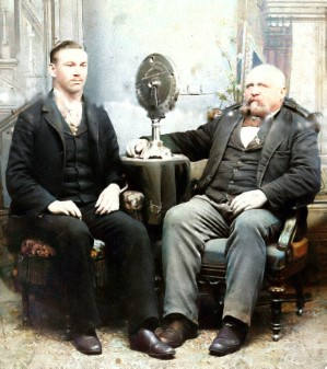 (1890) Nelson Brown and Dr. Davis