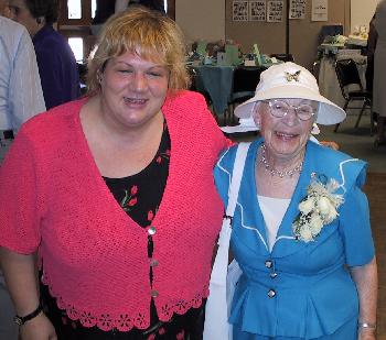 Margie Dow and her Aunt Edna Mae