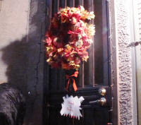 Michael's Halloween wreath.