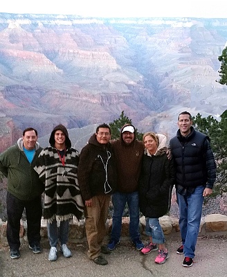 Group visit to Grand Canyon