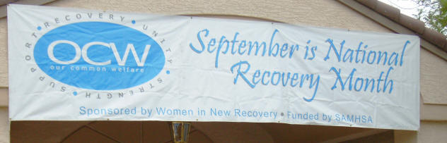 September is National Recovery Month.