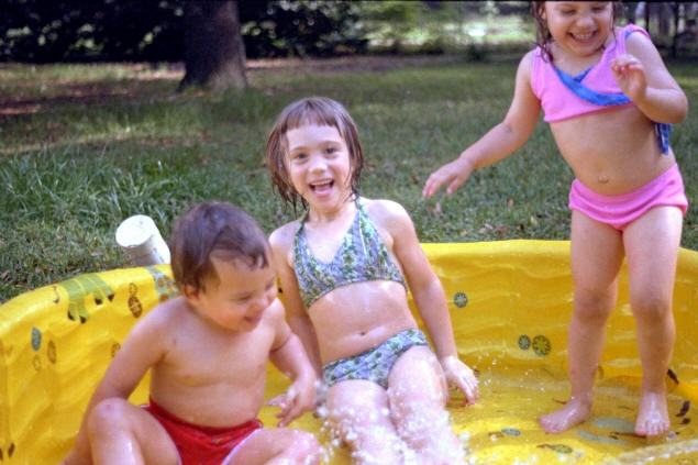 Johnny, Dottie, and Jenny don't need a full pool.
