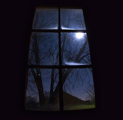 Window at night