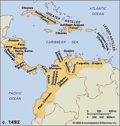 Pre=Columbian Map