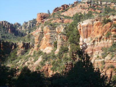 The red walls of Oak Creek Canyon have turned Sedona into a Mecca for tourists.