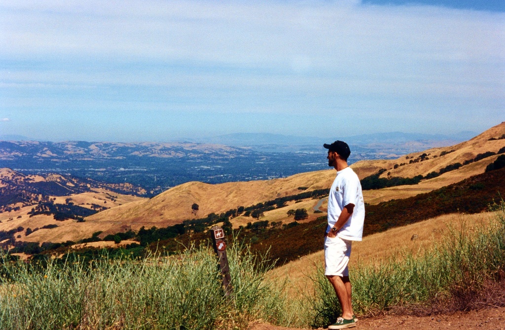 John looking over California from Mt. Diablo.