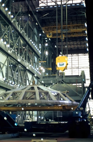 The interior of the VAB was so vast, it had its own weather!