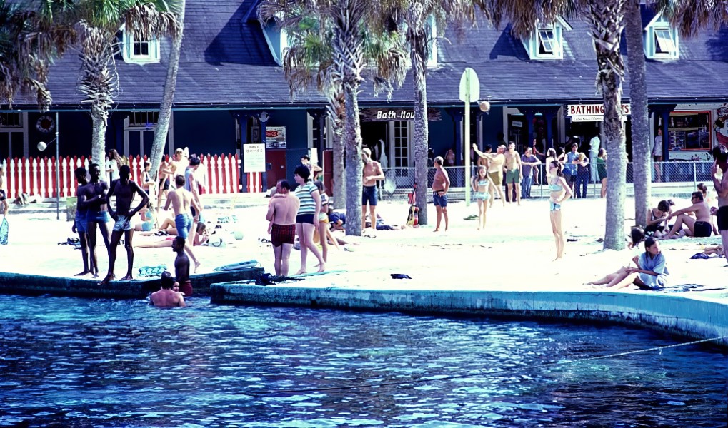 The swimming area at Silver Springs.