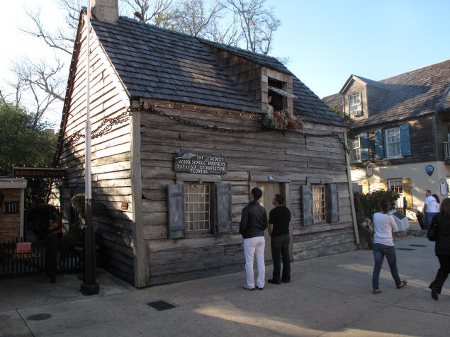 The Oldest Schoolhouse in the United States.