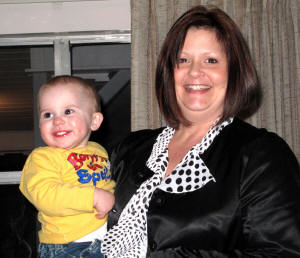 Jack with his Aunt Charlotte