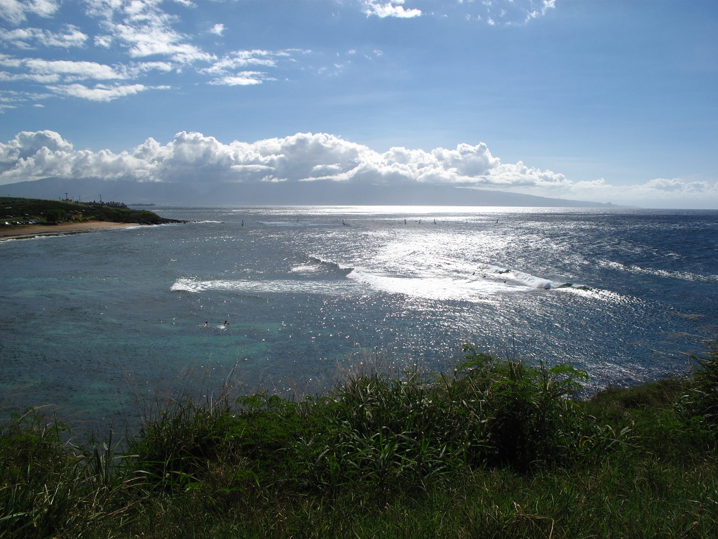 A beach in Maui.