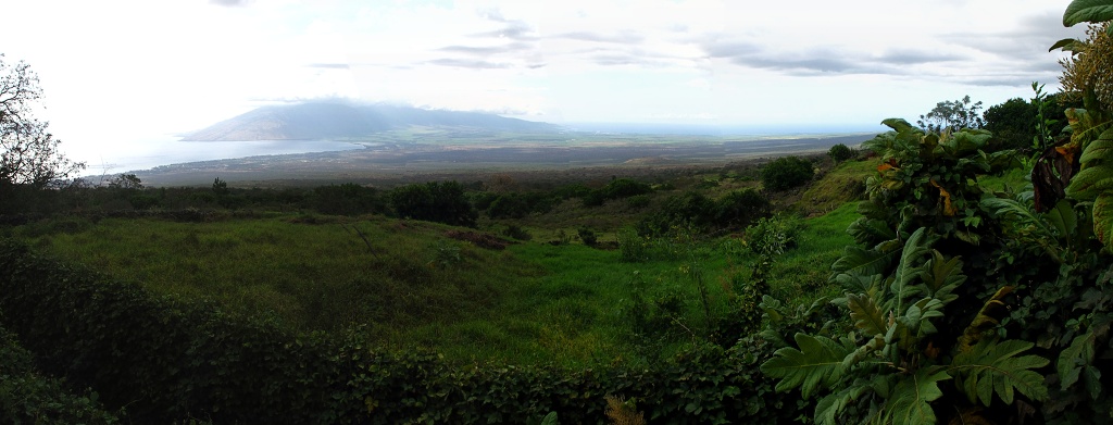 West Maui from the slopes of Haleakala (East Maui).