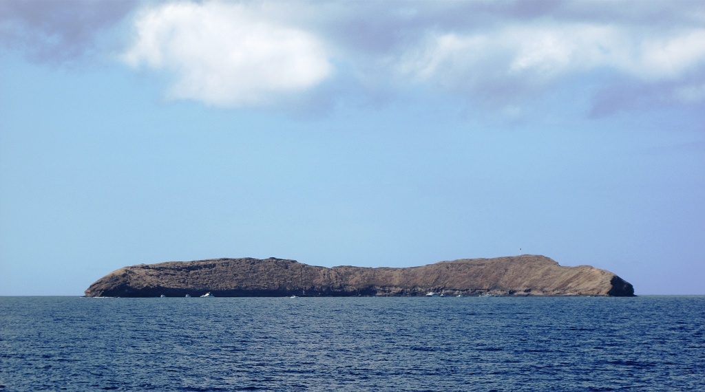 The isle of Molokini.