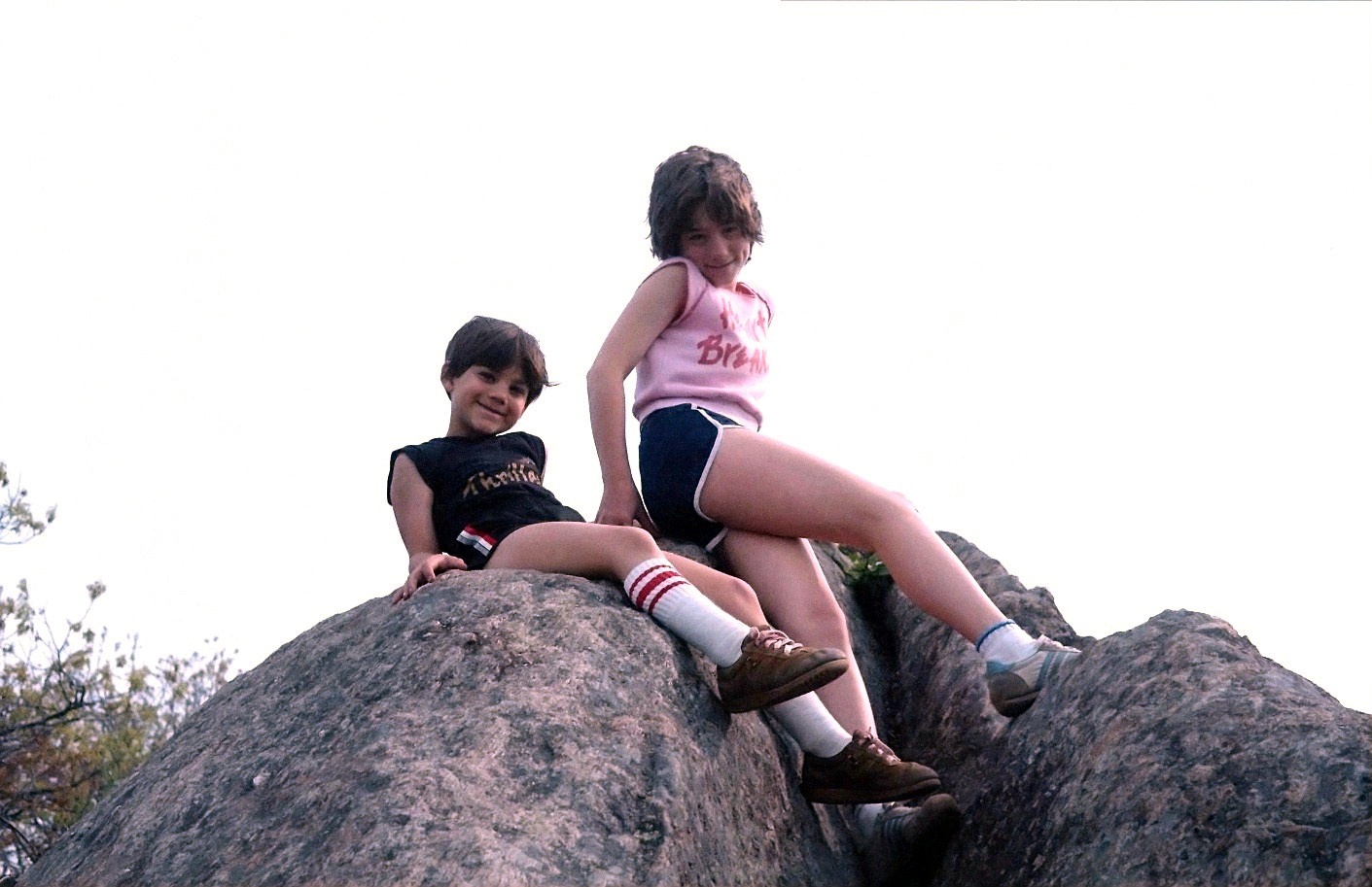 Johnny and Jenny on Mary's Rock Summit.