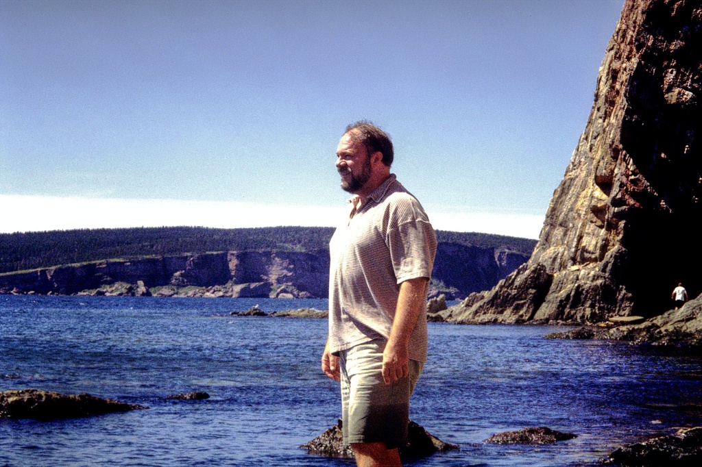 The Author at Percé Rock.