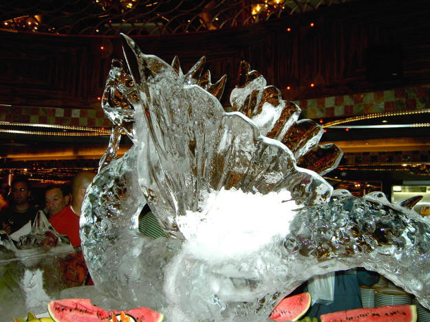 Welcoming Ice Sculpture