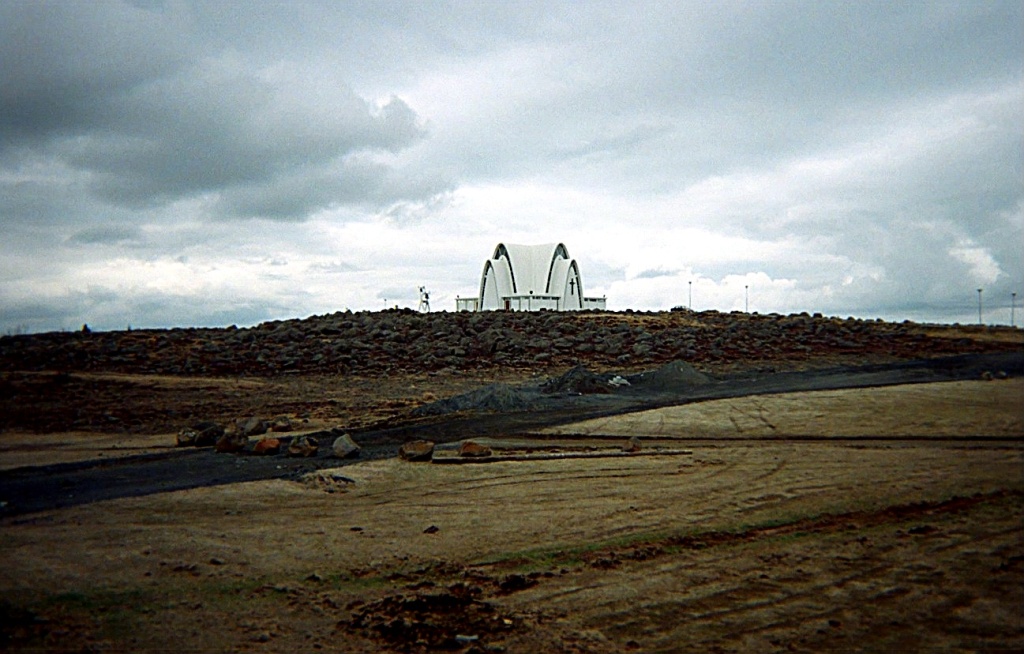 Icelandic church in Keflavik.