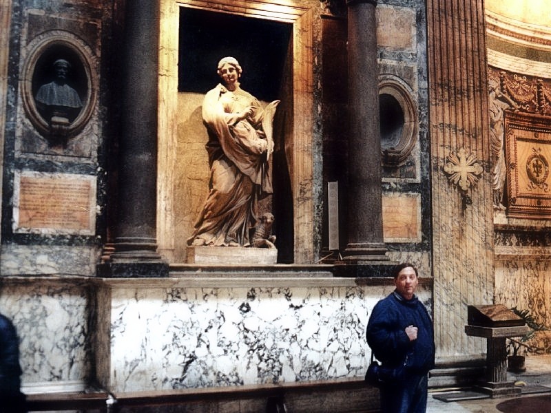 Michael in the Pantheon