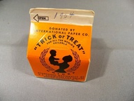 Trick or Treat for UNICEF milk carton.