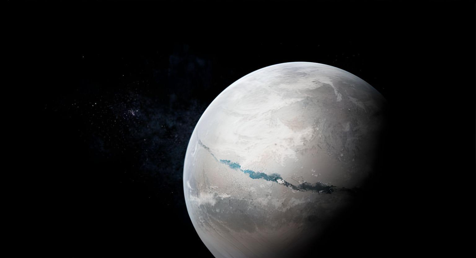 Snowball Earth, 700 million years before present.